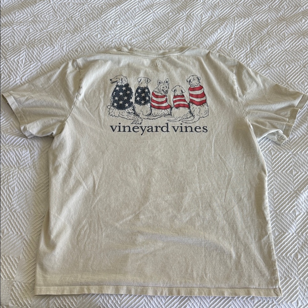 Vineyard Vines Americana Dogs Graphic Ter - Picture 4 of 6